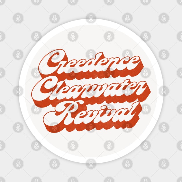 Creedence Clearwater Revival Magnet by DankFutura